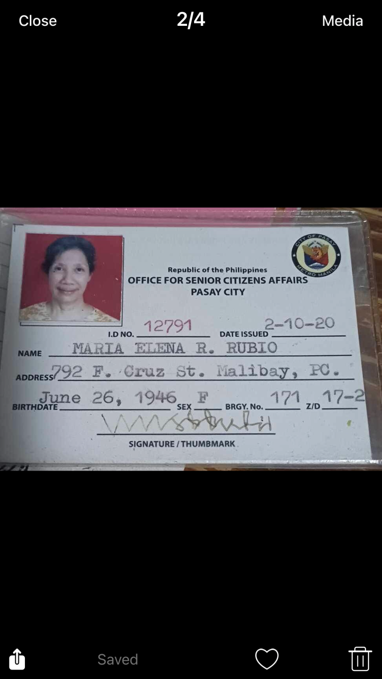 Maria Elena Roque Rubio