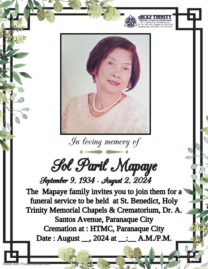 Sol Paril Mapaye