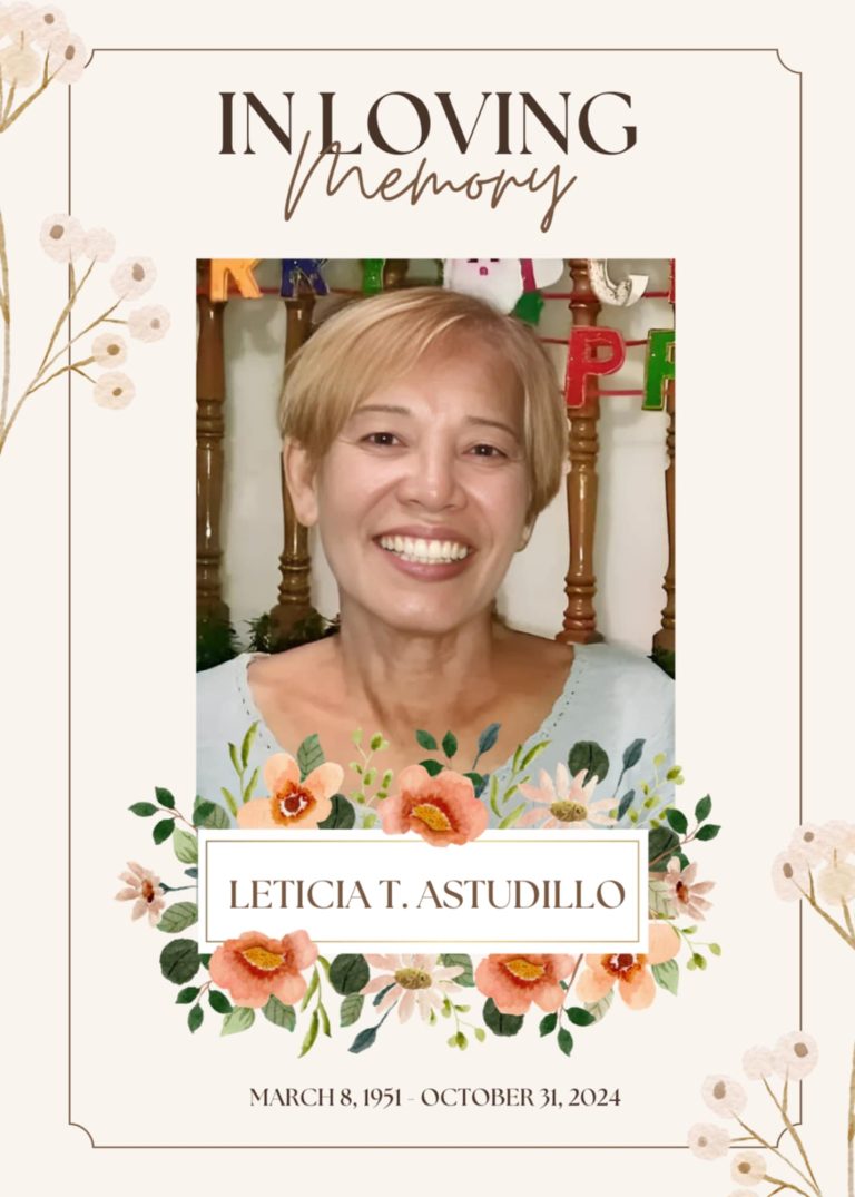 Leticia Tayong Astudillo