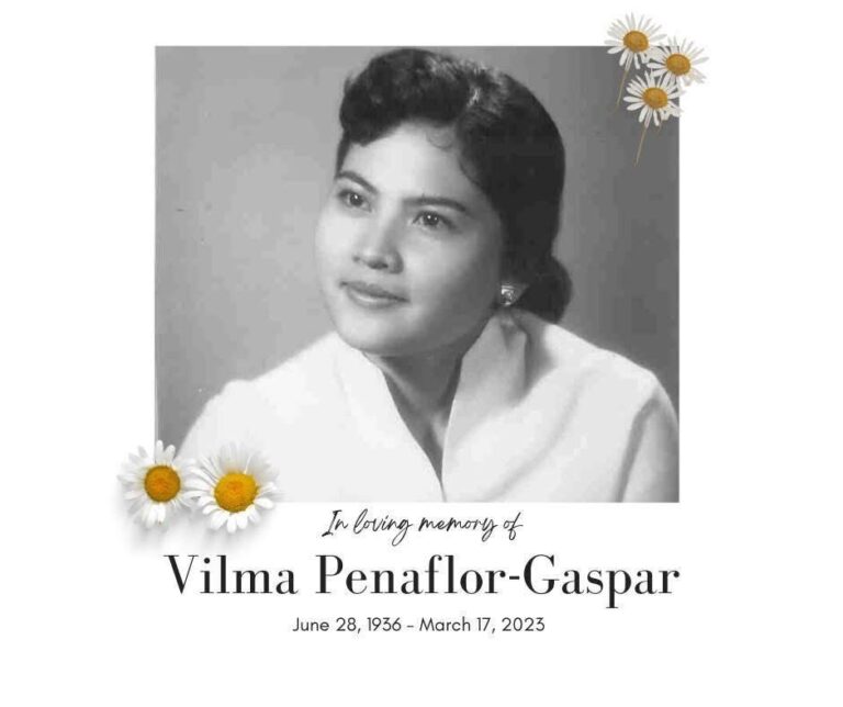 Vilma Peñaflor Gaspar