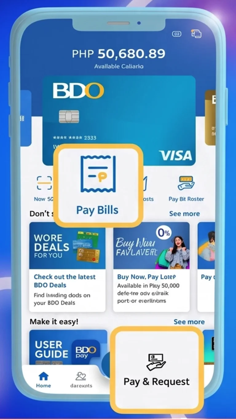 BDO Pay Bills Payment Step 2